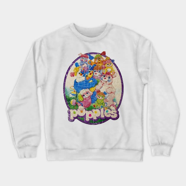 Popples Friendship 1986 Crewneck Sweatshirt by Thrift Haven505